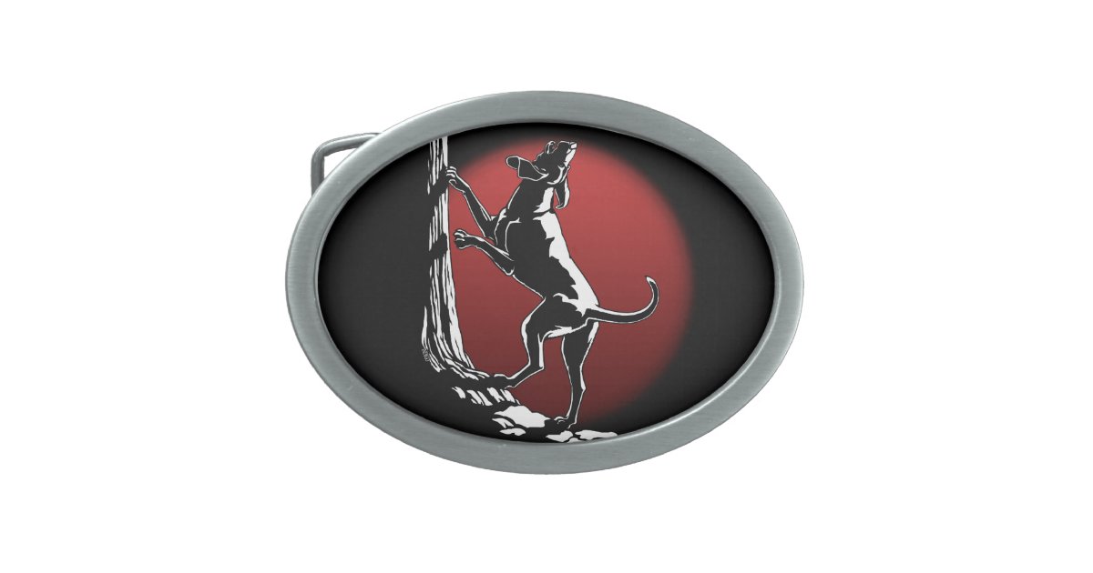 Hound Dog Belt Buckle Hunting Dog Belt Buckle Zazzle