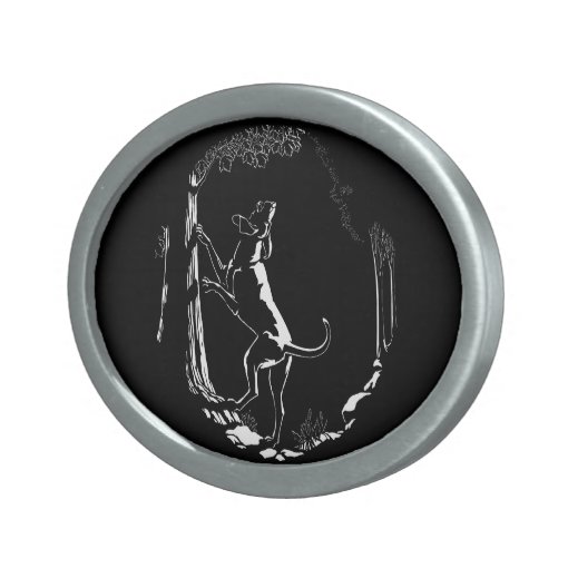 Hound Dog Belt Buckle Hunting Dog Belt Buckle Zazzle