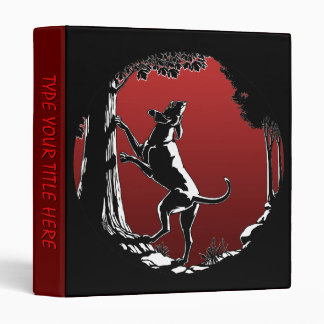 Hound Dog Book Binder Hunting Dog Art Photo Album
