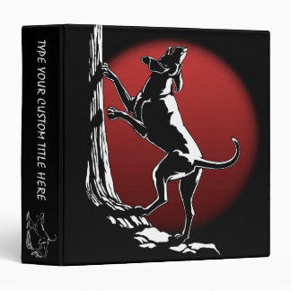 Hound Dog Book Binder Hunting Dog Art Photo Album