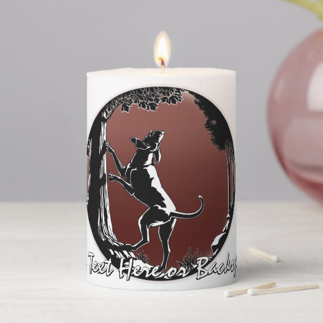 Hound Dog Candles Personalized Hunting Dog Candles (In Situ)