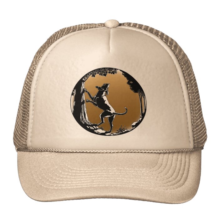 Hound Dog Cap Hunting Dog Art Hats Caps Zazzle