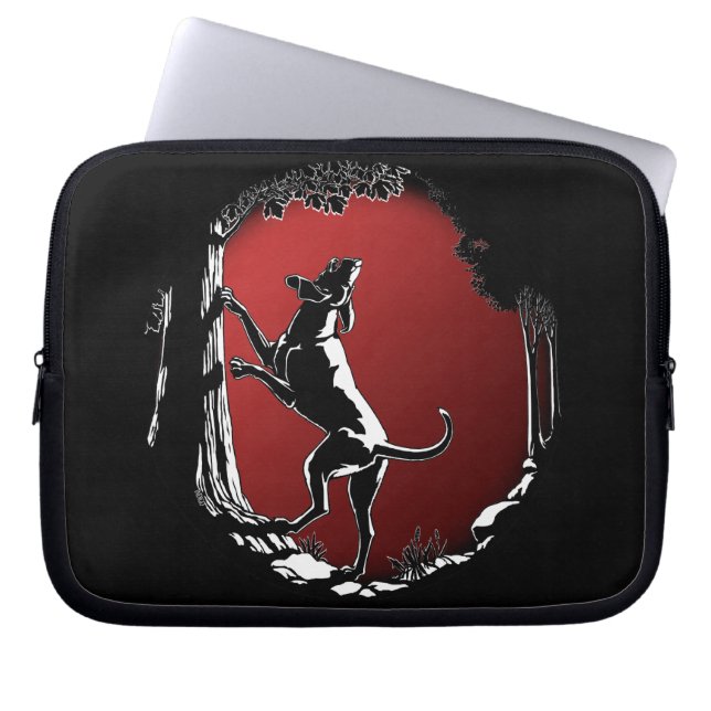 Hound Dog Case Hunting Dog Laptop Sleeve (Front)