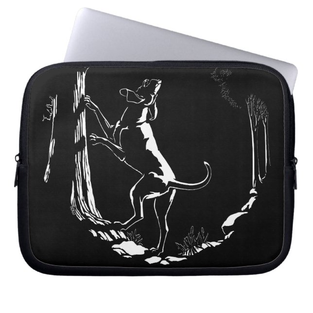 Hound Dog Case Hunting Dog Laptop Sleeve (Front)