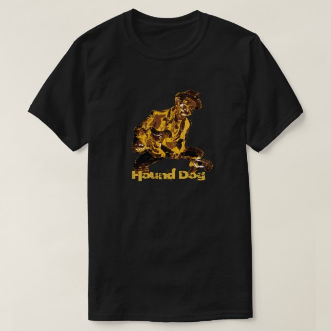 Hound Dog Chicago Blues T-Shirt (Design Front)