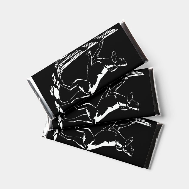 Hound Dog Chocolate Personalized Hershey Bar Favors (Front)