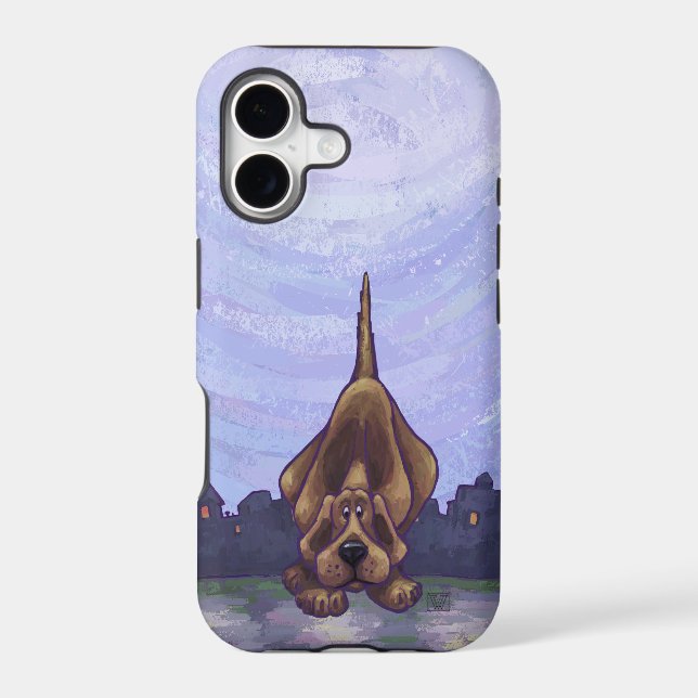 Hound Dog Electronics Iphone Case (Back)