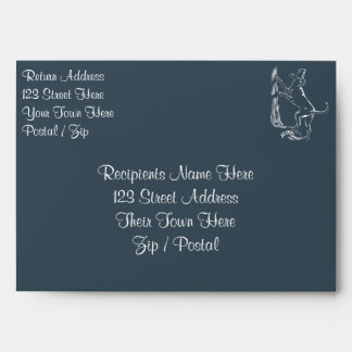 Hound Dog Envelopes Personalize Dog Lover Envelope