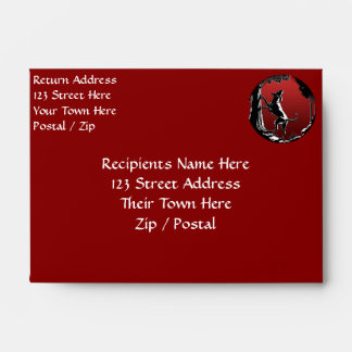Hound Dog Envelopes Personalize Dog Lover Envelope