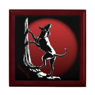 Hound Dog Gift Box Custom Hound Dog Jewelry Box