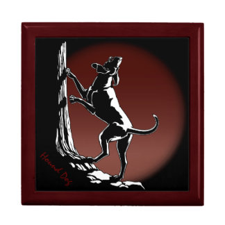 Hound Dog Gift Box Custom Hound Dog Jewelry Box