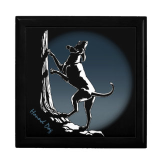 Hound Dog Gift Box Custom Hound Dog Jewelry Box