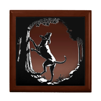 Hound Dog Gift Box Hound Dog Lover Jewelry Box