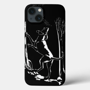 Hound Dog iPhone 4 Case Hunting Dog Art Case