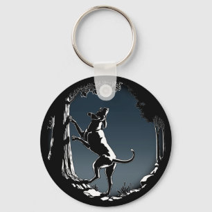 Hound Dog Key Chains Hunting Dog Lover Keychains