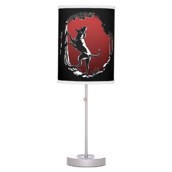 Hound Dog Lamp Hunting Dog Lover Lamps & Gifts by artist_kim_hunter at Zazzle