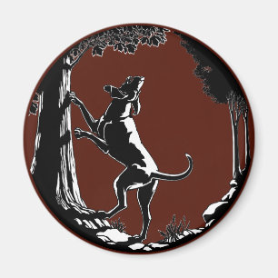 Hound Dog Magnet Hunting Dog Fridge Magnets Decor