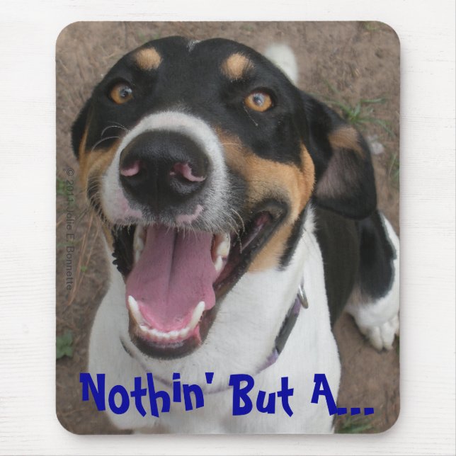 Hound Dog Mousepad (Front)