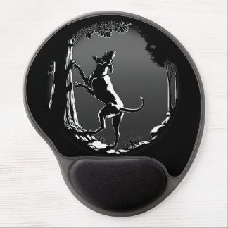 Hound Dog Mousepad Hunting Dog Art Gifts