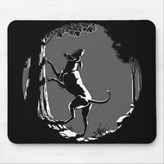 Hound Dog Mousepad Hunting Dog Art Gifts & Decor