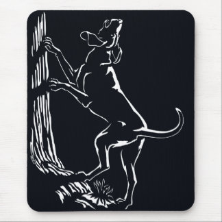 Hound Dog Mousepad Hunting Dog Art Gifts & Decor