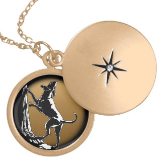 Hound Dog Necklace Hunting Dog Art Jewelry Gifts