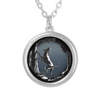 Hound Dog Necklace Hunting Dog Art Jewelry Gifts
