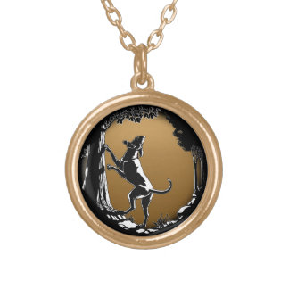 Hound Dog Necklace Hunting Dog Art Necklace Gifts
