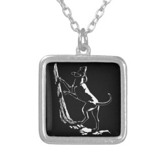 Hound Dog Necklace Hunting Dog Art Necklace Gifts