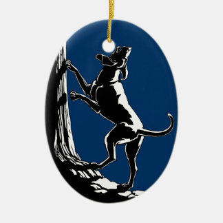 Hound Dog Ornament Custom Hunting Dog Decoration