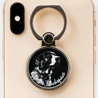 Hound Dog Phone Holder German Pointer Phone Grips