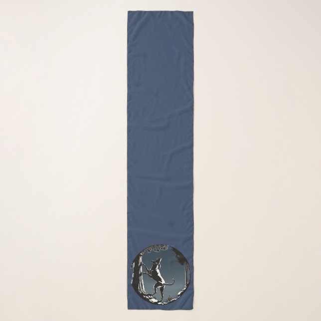 Hound Dog Scarf Stylish Hunting Dog Scarves (Front)