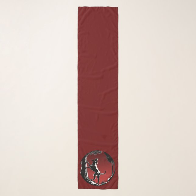 Hound Dog Scarf Stylish Hunting Dog Scarves (Front)