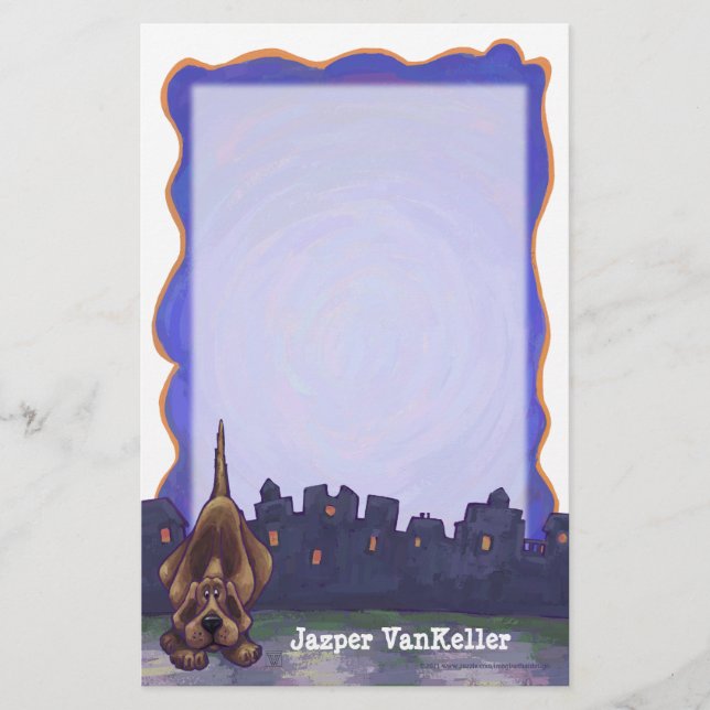 Hound Dog Stationery (Front)