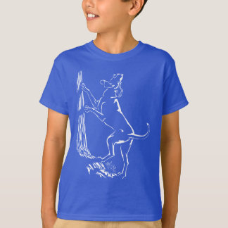 Hound Dog T-shirt Kid's Organic Hunting Dog Shirt