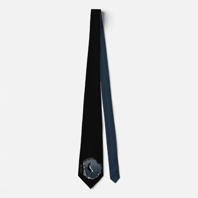 Hound Dog Ties Hunting Dog Neckties Coonhound Gift (Front)