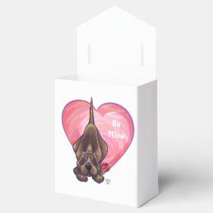 Hound Dog Valentine's Day Favor Boxes