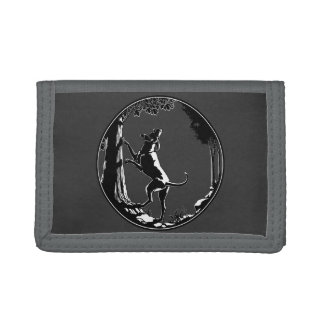 Hound Dog Wallet Cool Hunting Dog Art Wallet Gifts