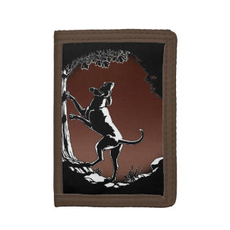 Hound Dog Wallet Cool Hunting Dog Art Wallet Gifts