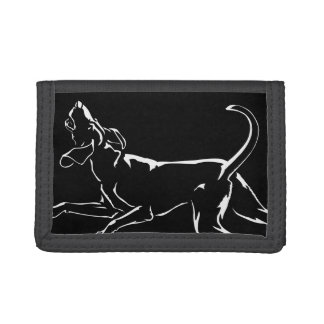 Hound Dog Wallet Cool Hunting Dog Art Wallet Gifts