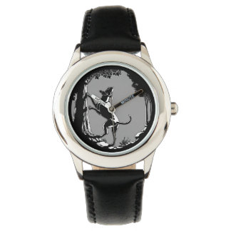 Hound Dog Watch Kid's Hunting Dog Art Wrist Watch