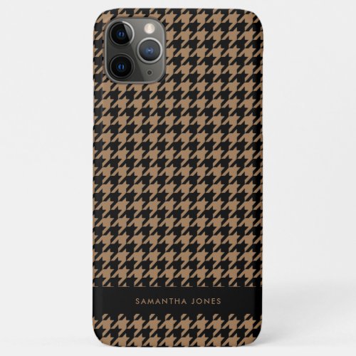 Hounds Tooth Personalized Case_Mate iPhone Case