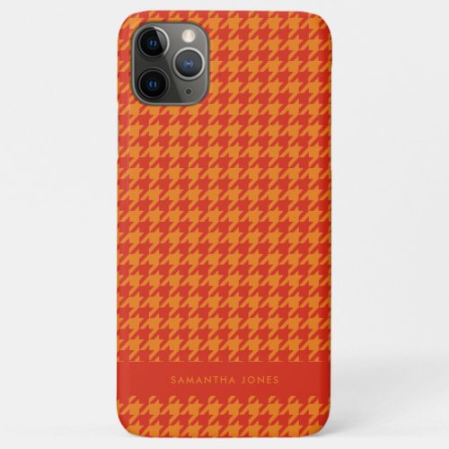 Hounds Tooth Personalized Case_Mate iPhone Case