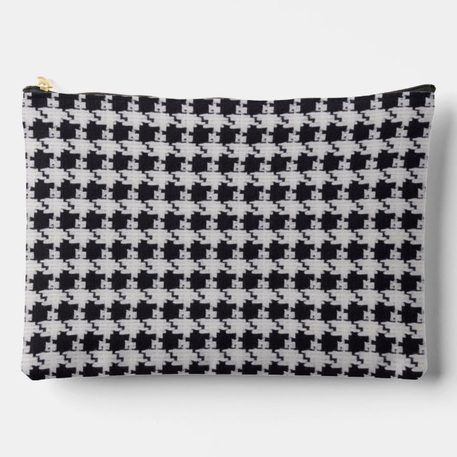 Houndstooth Accessory Pouch (Front)