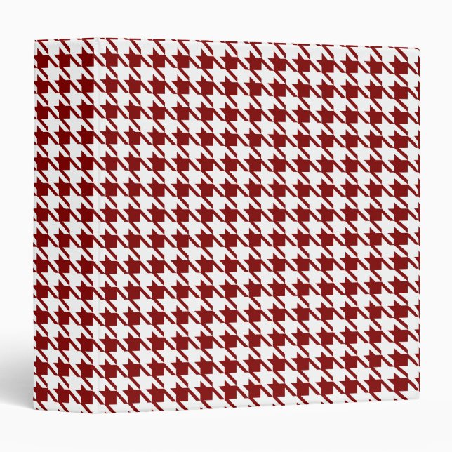 Houndstooth Binder (Front/Spine)