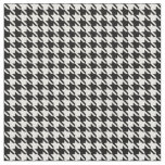 Houndstooth Black and White Fabric