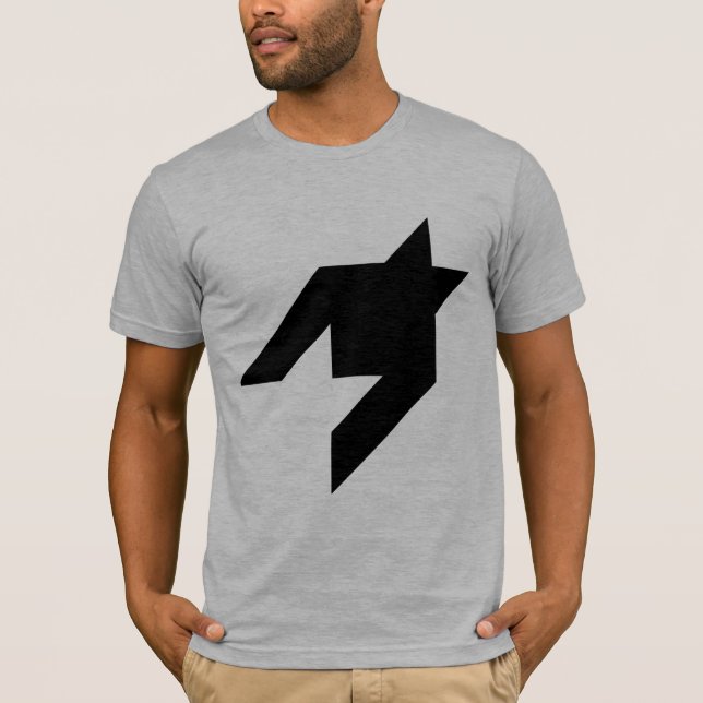 Houndstooth (Black) T-Shirt (Front)