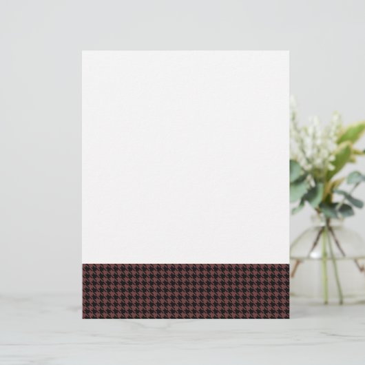 Houndstooth Brown and Black (Standing Front)