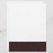 Houndstooth Brown and Black (Front/Back)