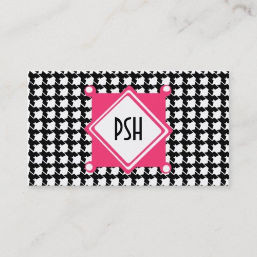 Houndstooth Business Card